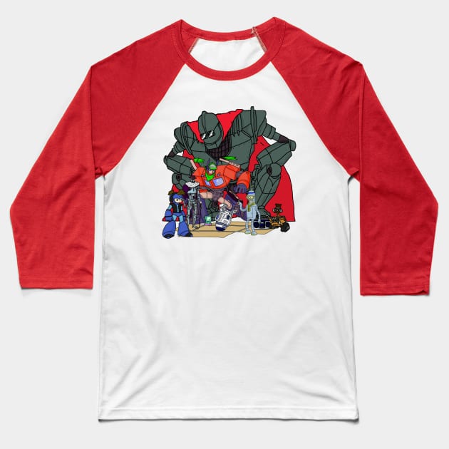 B-Bot Boys Baseball T-Shirt by CthulhusPajamas